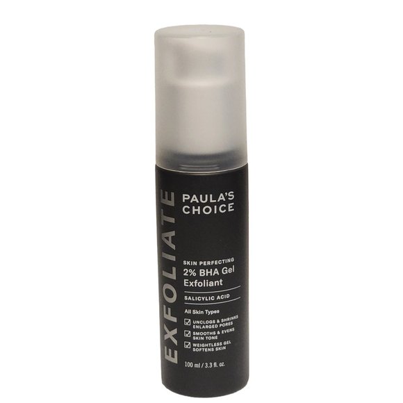 Paula’s Choice Skin Perfecting 2% BHA Gel Exfoliant Full Size 3.3 fl.oz. New - Picture 3 of 11